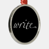 Schreiben Sie Ornament Aus Metall (Rechts)