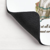 Schreiben Sie sagt an Jane Austen Mousepad (Ecke)