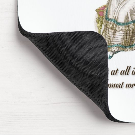 Schreiben Sie sagt an Jane Austen Mousepad (Ecke)