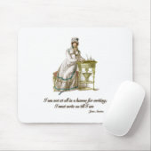 Schreiben Sie sagt an Jane Austen Mousepad (Mit Mouse)