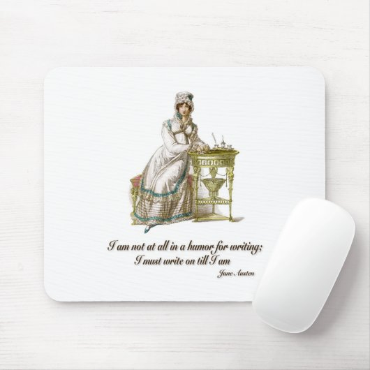 Schreiben Sie sagt an Jane Austen Mousepad (Mit Mouse)