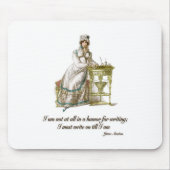 Schreiben Sie sagt an Jane Austen Mousepad (Vorne)