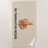 SCHREIBEN SIE STRANDTUCH (Vorderseite)