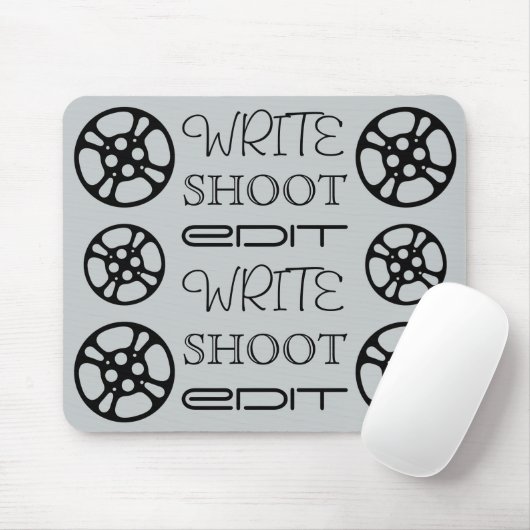Schreiben Sie Trieb redigieren Filmrolle Mousepad (Mit Mouse)