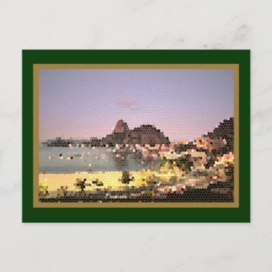 Schreiben Sie über Zucker-Laib rio Postkarte (Vorderseite)