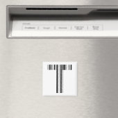 SCHREIBEN T BAR CODE Erste erste Barcode-Muster Magnet (In Situ (Geschirrspüler))