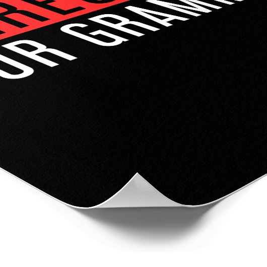 Schreiben von Lektüre-Lehrer IM - Stille Korrektur Poster (Ecke)