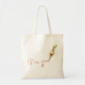 Schreiben von Miss You Tote Bag Tragetasche (Vorne)