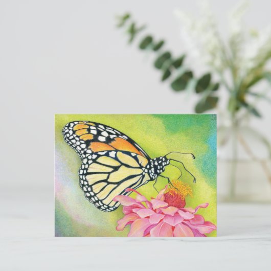 Schreiben von Postkarten an Demokraten - Butterfly (Stehend Vorderseite)