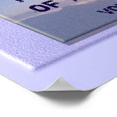 Schreiben von Zitat - Voltaire-Druck Poster (Ecke)