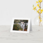 Schreiben von Zuhause-Mitteilungskarten Karte (Gelbe Blume)