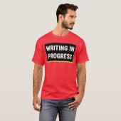 Schreibender Fortschritt Mädchen Mädchen T-Shirt (Vorne ganz)