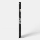 Schreibendes Fotogramm iPhone Hülle (Linke Seite)