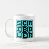 Schreiber, Karikaturist oder Künstler Kaffeetasse (Links)