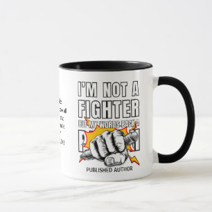 SCHREIBER KEINEN FIGHTER-Autor NaNoWriMo Tasse