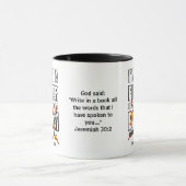 SCHREIBER KEINEN FIGHTER-Autor NaNoWriMo Tasse (Zentrum)