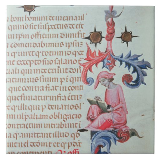 Schreiber oder Chronist, vielleicht ein Fliese (Vorderseite)