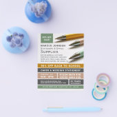 Schreibgeräte, Schreibwaren und Büroartikel, Stati Flyer (Einzeln)