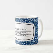 Schreibheft Kaffeetasse (VorderseiteRechts)