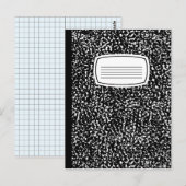 Schreibheft Postkarte (Vorne/Hinten)