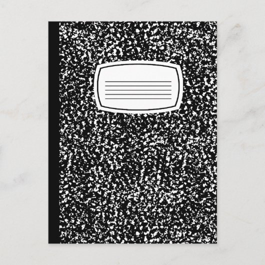 Schreibheft Postkarte (Vorderseite)