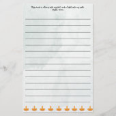 Schreibkunst Briefpapier (Vorderseite)