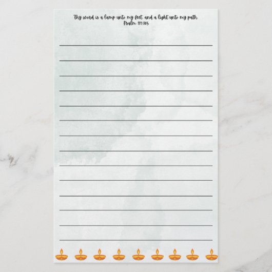 Schreibkunst Briefpapier (Vorderseite)