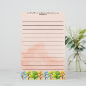 Schreibkunst Briefpapier (Stehend Vorderseite)