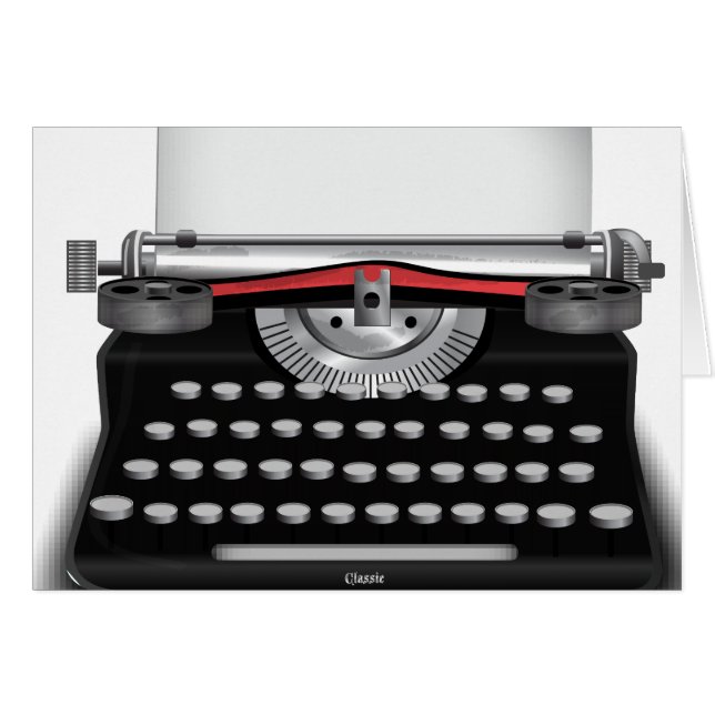 Schreibmaschine (Vorderseite (Horizontal))