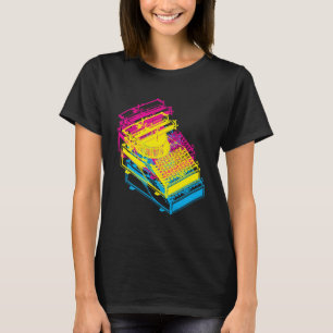 Schreibmaschine cmy Patentabbildung T-Shirt