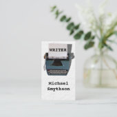 Schreibmaschine des Autors Retro-Schreibmaschine a Visitenkarte (Stehend Vorderseite)