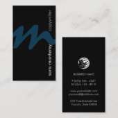 Schreibmaschine für Kopierer Visitenkarte (Vorne/Hinten)