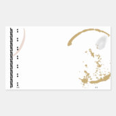 Schreibmaschine Grunge Kaffee Sticker (Vorderseite)