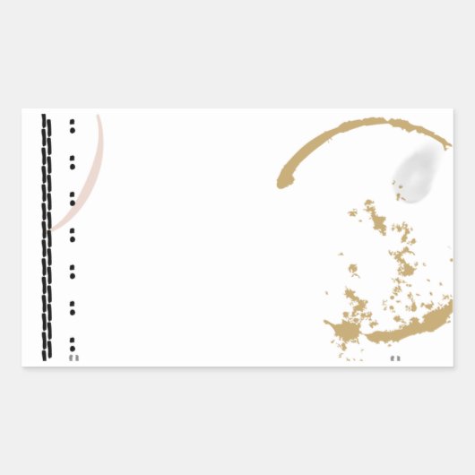 Schreibmaschine Grunge Kaffee Sticker (Vorderseite)