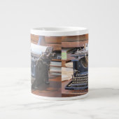 Schreibmaschine Jumbo-Tasse (Vorderseite)