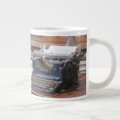 Schreibmaschine Jumbo-Tasse (Rechts)
