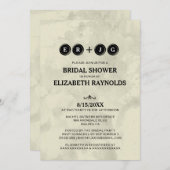 Schreibmaschine Keys Bridal Shower Einladungen (Vorne/Hinten)