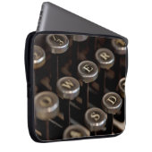 Schreibmaschine Laptopschutzhülle (Vorne Rechts)