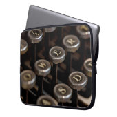 Schreibmaschine Laptopschutzhülle (Vorderseite Links)