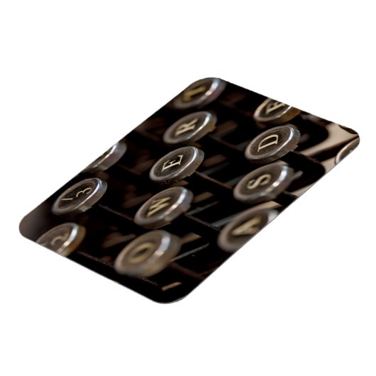 Schreibmaschine Magnet (Linke Seite)
