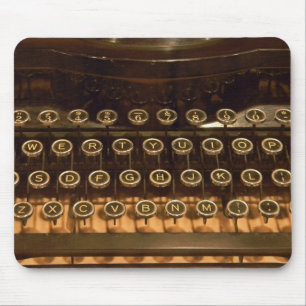 Schreibmaschine Mousepad