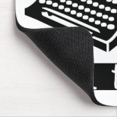 Schreibmaschine Mousepad (Ecke)
