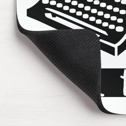Schreibmaschine Mousepad (Ecke)