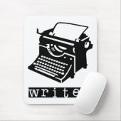 Schreibmaschine Mousepad (Mit Mouse)