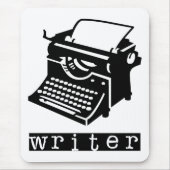 Schreibmaschine Mousepad (Vorne)