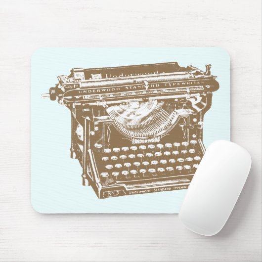 Schreibmaschine Mousepad (Mit Mouse)