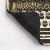 Schreibmaschine Mousepad (Ecke)