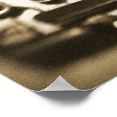 Schreibmaschine Poster (Ecke)