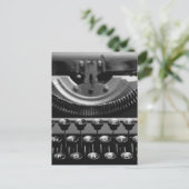 Schreibmaschine Postkarte (Stehend Vorderseite)