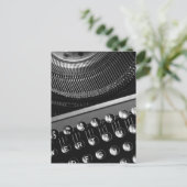 Schreibmaschine Postkarte (Stehend Vorderseite)